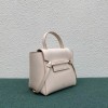 Celine Belt Nano Bag In Pale Pink Grained Calfskin