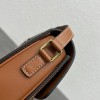 Celine Triomphe Teen Bag In Tweed and Calfskin
