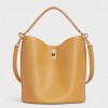 Celine Bucket 16 Bag In Yellow Soft Bare Calfskin