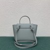 Celine Belt Nano Bag In Mineral Grained Calfskin