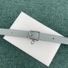 Celine Belt Nano Bag In Mineral Grained Calfskin