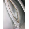 Celine Triomphe Large Bag In White Calfskin