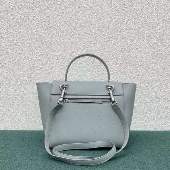 Ce**e micro belt bag in mineral grained calfskin