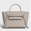 Celine Belt Mini Bag In Light Taupe Grained Calfskin