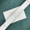 Celine Triomphe Medium Bag In White Smooth Calfskin