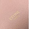 Celine Belt Nano Bag In Vintage Pink Grained Calfskin