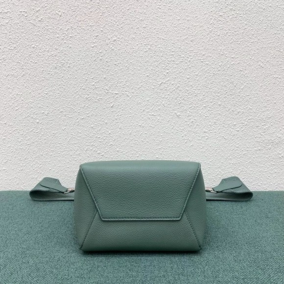 Ce**e sangle small bucket bag in celadon calfskin