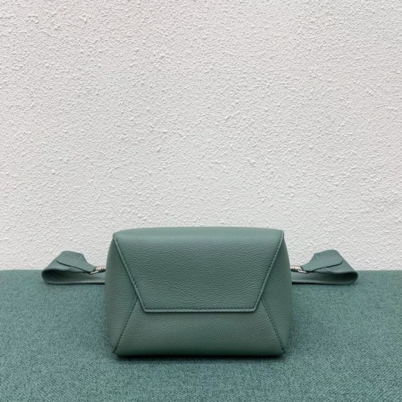 Ce**e sangle small bucket bag in celadon calfskin