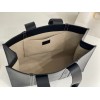 Chloe Woody Large Tote Bag In Black Calfskin
