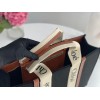 Chloe Large Woody Tote Bag In Black Felt