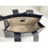 Chloe Woody Medium Tote Bag In Black Calfskin