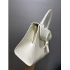 Delvaux Brillant MM Bag in Ivory Box Calf Leather