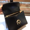 Delvaux Brillant MM Bag in Black Box Calf Leather