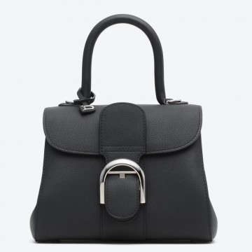 Delvaux Brillant Mini Bag in Black Rodeo Calf Leather Delvaux Brillant Mini Bag in Black Rodeo Calf Leather