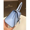 Delvaux Brillant Mini Bag in Azure Box Calf Leather