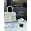 Delvaux Brillant Mini Bag in Ivory Box Calf Leather