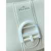 Delvaux Brillant Mini Bag in Ivory Box Calf Leather