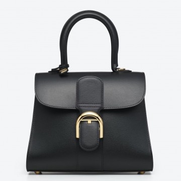 Delvaux Brillant PM Bag in Black Box Calf Leather Delvaux Brillant PM Bag in Black Box Calf Leather