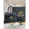 Delvaux Brillant PM Bag in Black Box Calf Leather