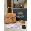 Delvaux Brillant Mini Bag in Tender Beige Box Calf Leather