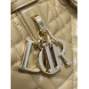 Dior Toujours Small Bag in Tan Macrocannage Calfskin