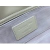 Dior Lady D-Joy Small Bag in White Patent Calfskin