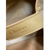 Dior Toujours Medium Bag in Tan Macrocannage Calfskin