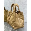 Dior Toujours Medium Bag in Tan Macrocannage Calfskin
