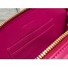 Dior CD Signature Oval Camera Bag in Rani Pink Calfskin