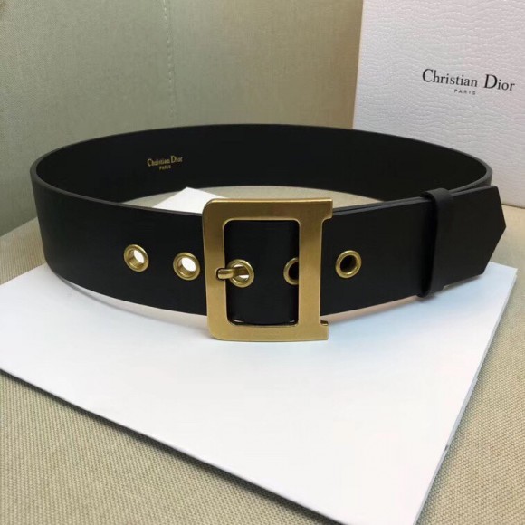 D*or D*orquake 55mm belt in black calfskin