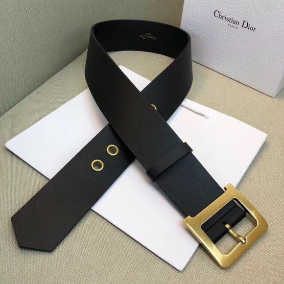 D*or D*orquake 55mm belt in black calfskin