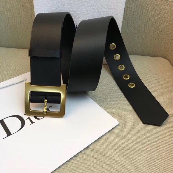 D*or D*orquake 55mm belt in black calfskin