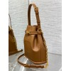 Dior C'est Medium Bag in Brown Saddle Calfskin