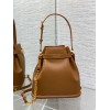 Dior C'est Medium Bag in Brown Saddle Calfskin