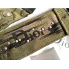 Dior Shoulder Strap in Green Camouflage Embroidery with Medallions