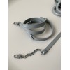 Dior Lady D-Joy Medium Bag In Grey Calfskin with Diamond Motif