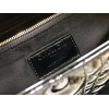 Dior Lady Dior Large Bag In Black Patent Cannage Calfskin