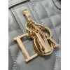 Dior Toujours Medium Bag in Beige Macrocannage Calfskin
