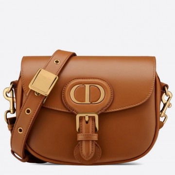 Dior Bobby Small Bag In Brown Box Calfskin Dior Bobby Small Bag In Brown Box Calfskin
