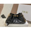 Dior Ammi Small Bag in Black Macrocannage Lambskin
