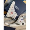 Dior Men's B23 High-top Sneakers with Kenny Scharf Motif