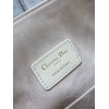 Dior C'est Medium Bag in White Saddle Calfskin