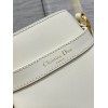 Dior C'est Medium Bag in White Saddle Calfskin