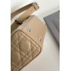 Dior Small Lady Dior My ABCDior Bag in Beige Cannage Lambskin