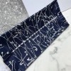 Dior Meidum Book Tote Bag In Blue Dior Constellation Embroidery