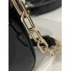 Dior Lady D-Joy Small Bag in Black Patent Calfskin