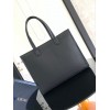 Dior Safari Tote Bag in Black Grained Calfskin