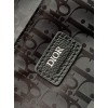 Dior Safari Tote Bag in Black Grained Calfskin
