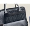 Dior Explorer Tote Bag In Black Dior Oblique Mirage Technical Fabric