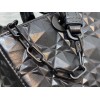 Dior Lady D-Joy Medium Bag In Black Calfskin with Diamond Motif
